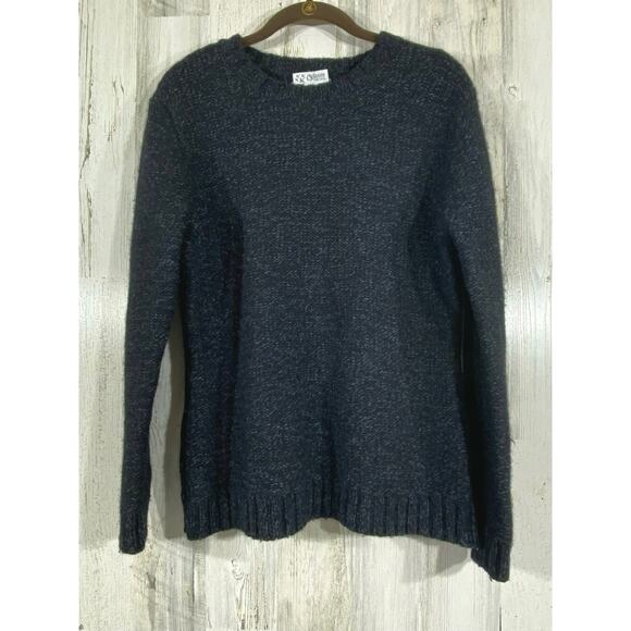 Guide Series Womens Sweater Size Medium Dark Blue Wool Blend - Picture 1 of 8